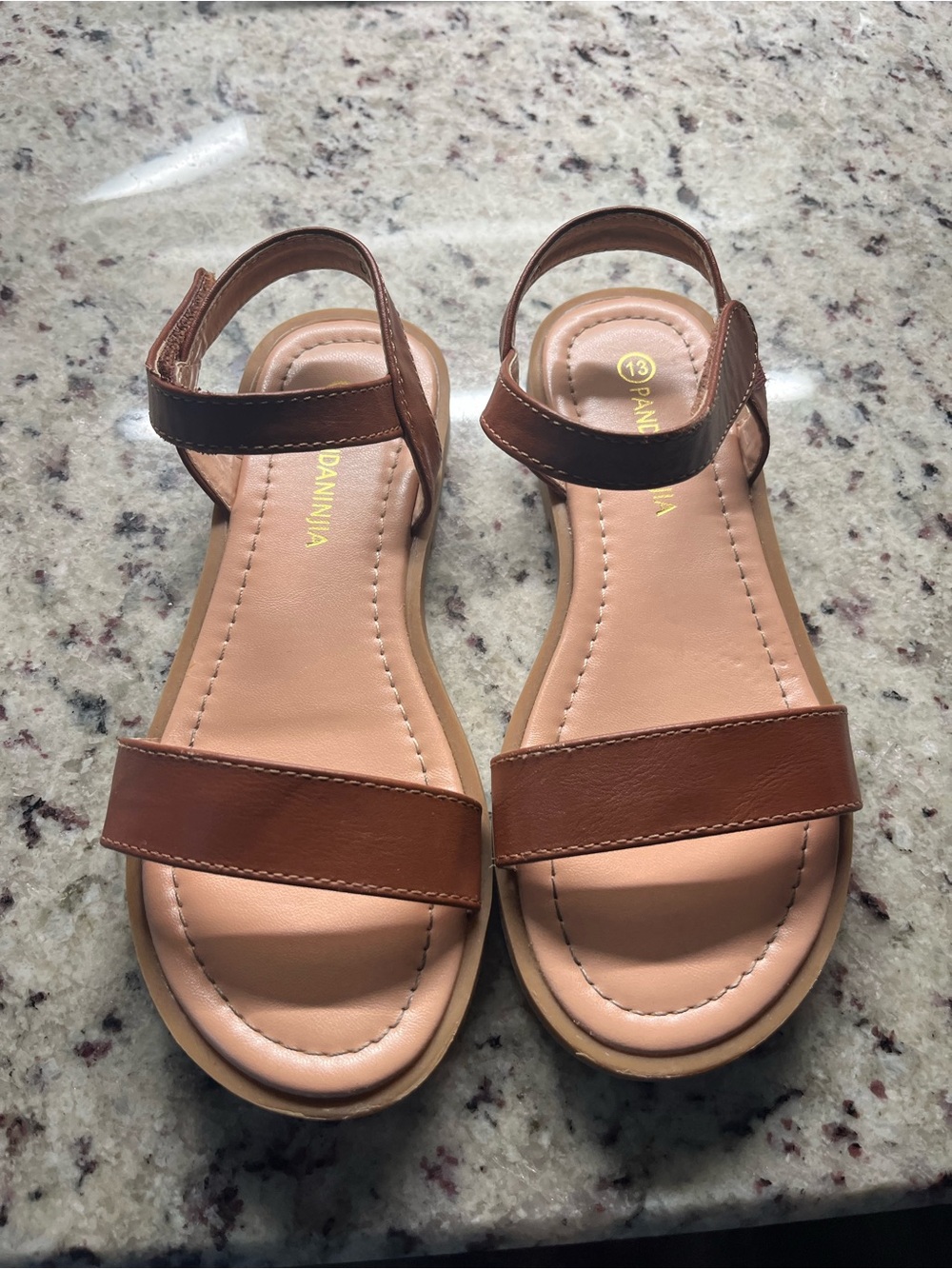 Girls' Brown Sandals